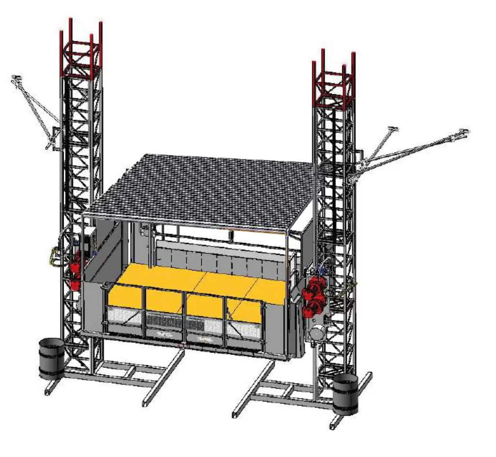 Piattaforma di trasporto PT4000TWIN â€“ Massima capacitÃ  per cantieri di grandi dimensioni